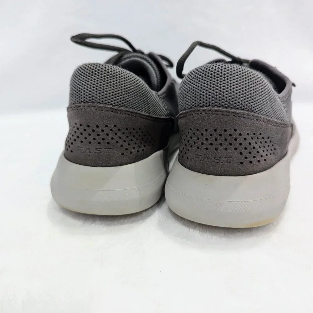 KIZIK Madrid Eco Knit Sneakers 10 Men's Smoke Gray Hands-Free Unisex - Picture 5 of 8